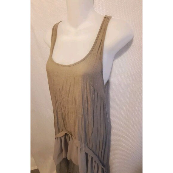 Cecico Dress Size S Romantic w/ Layers of Ruffles Sheer Hi- Low Tiered Layered - Picture 2 of 16